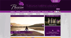 Desktop Screenshot of passiontravel.com.tr